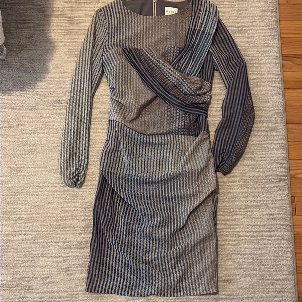 Reiss patterned dress